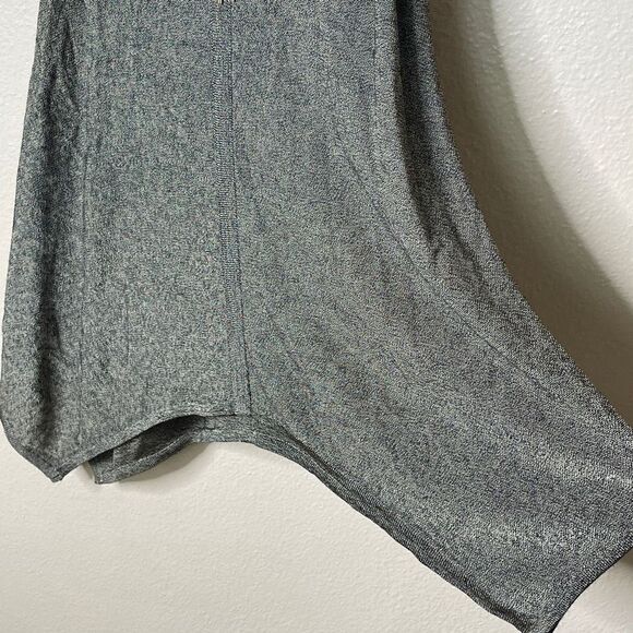 Cache Shirt Women's Medium Green Swing Tank Top Beads Embroidered V-neck Vintage - Picture 3 of 11